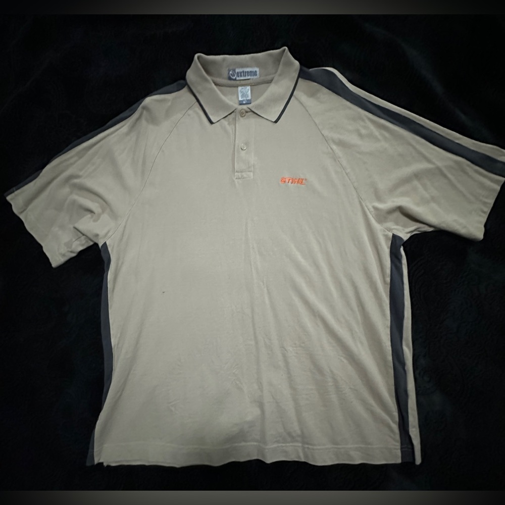 STIHL power equipment tech collar shirt